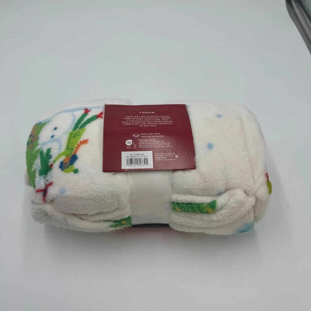 Wondershop‎ Winter Throw Blanket 50x60 Soft Cozy Holiday Christmas Throw NEW